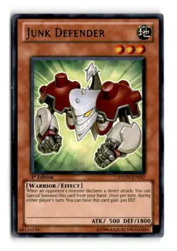 Junk Defender - PHSW-EN097 1st Edition Rare - YuGiOh-LP - Image 1