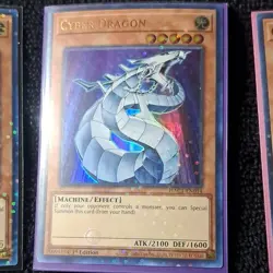 Konami Yu-Gi-Oh! TCG 1st Edition Holo Lot Cyber Dragon, Brionac MP23 HAC1 - Image 2