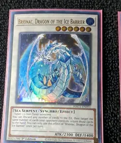 Konami Yu-Gi-Oh! TCG 1st Edition Holo Lot Cyber Dragon, Brionac MP23 HAC1 - Image 4