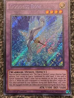 Goddess Bow - DRL2-EN011 - Secret Rare - 1st Edition x1 - VLP - Image 1