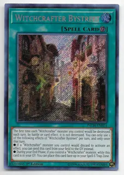 Yu-Gi-Oh! The Infinity Chasers WITCHCRAFTER BYSTREET (SCR) INCH-EN024 - Image 1
