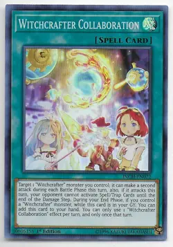 Yu-Gi-Oh! The Infinity Chasers WITCHCRAFTER COLLABORATION (SR) INCH-EN022 - Image 1