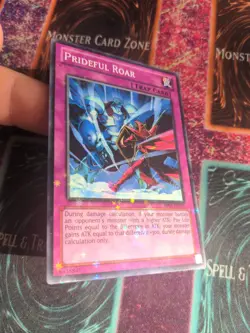 Yu-Gi-Oh! Prideful Roar BP01-EN100 1st Edition Starfoil Rare NM - Image 2
