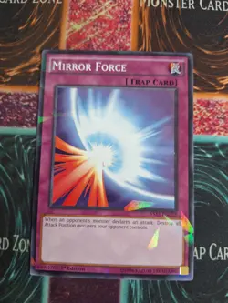 Yu-Gi-Oh! Mirror Force YS15-ENF21 Shatterfoil 1st Edition Near Mint a1/ - Image 1