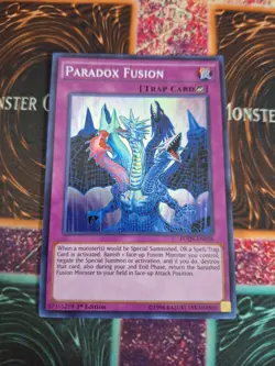 Yu-Gi-Oh! Paradox Fusion FUEN-EN058 Super Rare 1st Edition Near Mint a1/ - Image 1
