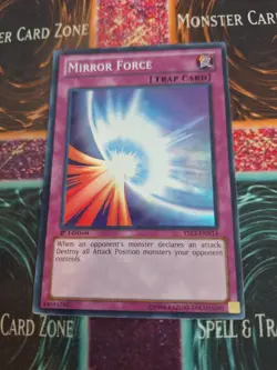 Yugioh Mirror Force YS13-ENV14 Super Rare 1st Edition Near Mint - Image 1