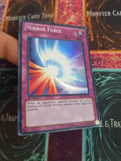 Yugioh Mirror Force YS13-ENV14 Super Rare 1st Edition Near Mint - Image 2