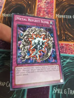 Yugioh Metal Reflect Slime BP02-EN193 Mosaic Rare 1st Edition Near Mint - Image 2