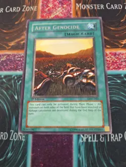 Yugioh After Genocide LOD-086 Rare 1st Edition NM/LP - Image 1