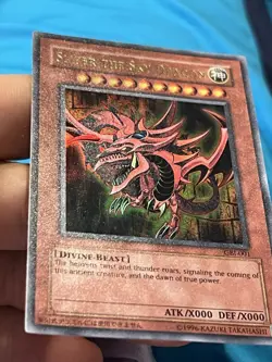 YuGiOh! - Slifer the Sky Dragon - GBI-001 - Ultra Rare - Unlimited Edition - Image 2