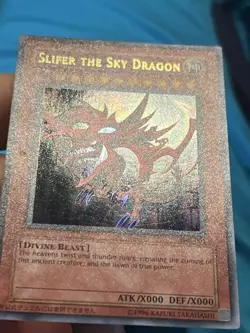 YuGiOh! - Slifer the Sky Dragon - GBI-001 - Ultra Rare - Unlimited Edition - Image 4