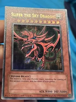 YuGiOh! - Slifer the Sky Dragon - GBI-001 - Ultra Rare - Unlimited Edition - Image 5