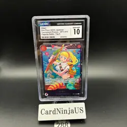 CGC 10 GEM MINT Hibari OP11-010 SR Flagship Battle Prize - ONE PIECE Card Game - Image 1