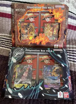 One Piece Illustration Box Vol 5 & 6 Lot Of 2 Brand New In Hand Fast Ship - Image 1