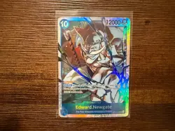 One Piece TCG OP13-042 Edward Newgate (aka Whitebeard) English SR Full Art - Image 1
