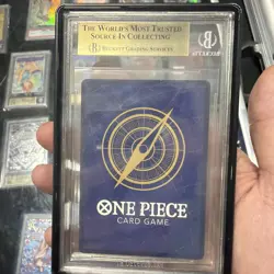 2024 One Piece Emperors In The New World GOL D. ROGER Gold Manga OP09-118 BGS 10 - Image 2