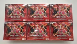Lot of (6) One Piece TCG EB-03 Heroines Edition Booster B0xes SEALED EN - Image 1