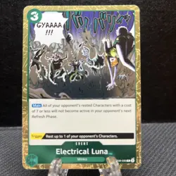 One Piece CCG Electrical Luna OP08-036 - Two Legends ENGLISH FOIL Rare - Image 1