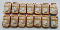 Lot of (14) One Piece TCG Tin Pack Vol.2 (10) Luffy (3) Ace (1) Sabo - Image 2