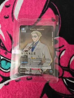 Kento Nanami Winner Union Arena Card Champion Promo English JJK-1-053 Jujutsu - Image 1