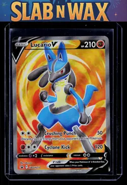 Pokemon tcg SWSH: Sword & Shield Promo Cards Lucario V #SWSH213 - Image 1