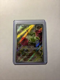 Pokemon Sprigatito Holo TCG Card Paldea Evolved 196/193 Sv02 Near Mint Condition - Image 1