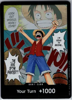DON!! Card (Manga) (Alternate Art) English Romance Dawn - One Piece Card - NM - Image 1