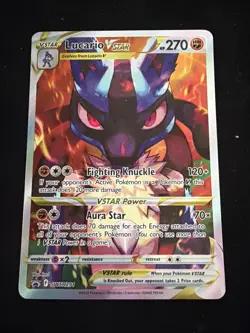 Lucario VSTAR SWSH291 SWSH: Sword & Shield Promo Cards Holo - Image 1
