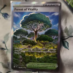 Pokemon Forest of Vitality Trainer Stadium POR 109/088 Holo Card English - Image 1