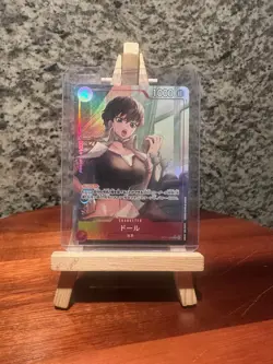 Doll OP11-008 Rare Parallel A Fist of Divine Speed ONE PIECE Card Japanese - NM - Image 1