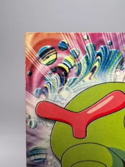 CATERPIE #10 - GREEN Logo - NON-HOLO - SERIES 1 - TOPPS Pokemon Card - Image 4