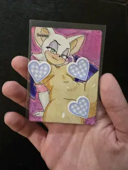 Magic MTG Altered Swamp / Land Card | Original Hand Painted & Color Anime Girl - Image 2