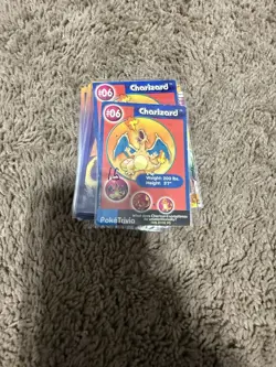 1999 Pokemon Burger King PokeTrivia Movie Card '#06 Charizard', Original 151 - Image 1