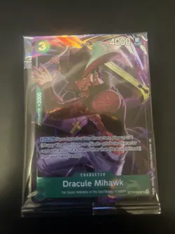DRACULE MIHAWK ILLUSTRATION VOLUME 4 ONE PIECE PROMO CARD SEALED ST12-003 - Image 1