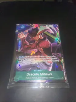 DRACULE MIHAWK ILLUSTRATION VOLUME 4 ONE PIECE PROMO CARD SEALED ST12-003 - Image 2