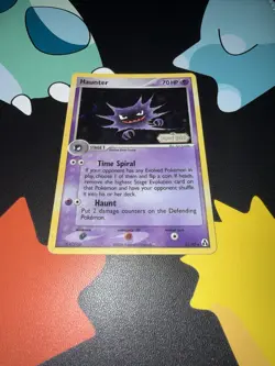 Pokemon Haunter 35/92 Legend Maker Reverse Holo Uncommon 70HP Card English - Image 1