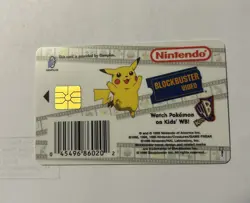1999 Blockbuster Video Pokemon Snap Smart Card Charmander - Image 2