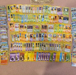 150+ Vintage WOTC Pokemon Cards Mixed Vintage Sets Bulk Lot MP HP 1st Ed Fossil - Image 2