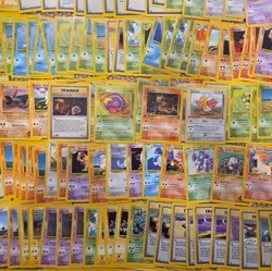 150+ Vintage WOTC Pokemon Cards Mixed Vintage Sets Bulk Lot MP HP 1st Ed Fossil - Image 3