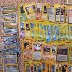 150+ Vintage WOTC Pokemon Cards Mixed Vintage Sets Bulk Lot MP HP 1st Ed Fossil - Image 4