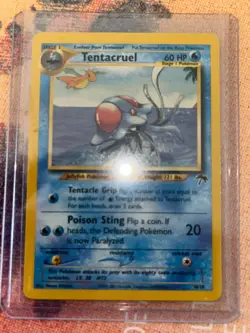 Pokemon TCG Tentacruel Southern Islands Promo Card 10/18 Regular 2001 60 HP - Image 2