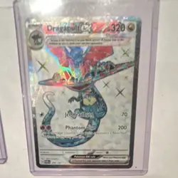 Pokemon Card Lot Dragapult EX, Iron Thorns EX, Plusle, Orbeetle V Holo 4 Cards - Image 2