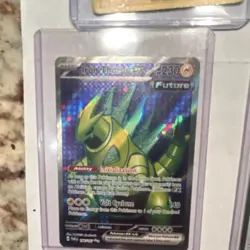 Pokemon Card Lot Dragapult EX, Iron Thorns EX, Plusle, Orbeetle V Holo 4 Cards - Image 3
