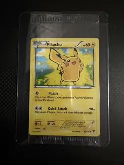 Pokemon Card - Pikachu XY 42/146 - Holo - Movie Promo - Factory Sealed - Image 1