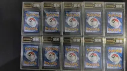 Chinese Pokemon Flareon & Leafeon V OCD 10 Pristine Graded Card Lot*10 GL15 - Image 2