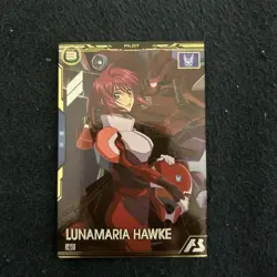 Gundam Arsenal Base Luna Maria Hawk Card Excellent - Image 1