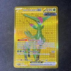 Iron Leaves EX 213/162 Pokemon Card - SV05: Temporal Forces - Image 1