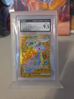 CGC 9.5 Lapras ex 164 Sv: Scarlet & Violet Promo Cards Holo - Image 1