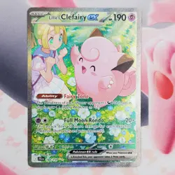 Lillie's Clefairy - 184/159 - SIR - Journey Together - Pokemon Card #L16 - Image 2