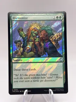Harmonize 0051 Surge Foil Commander: Teenage Mutant Ninja Turtles TMT MTG NM - Image 1